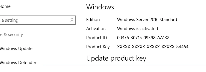 Windows Server 2016 Key Free